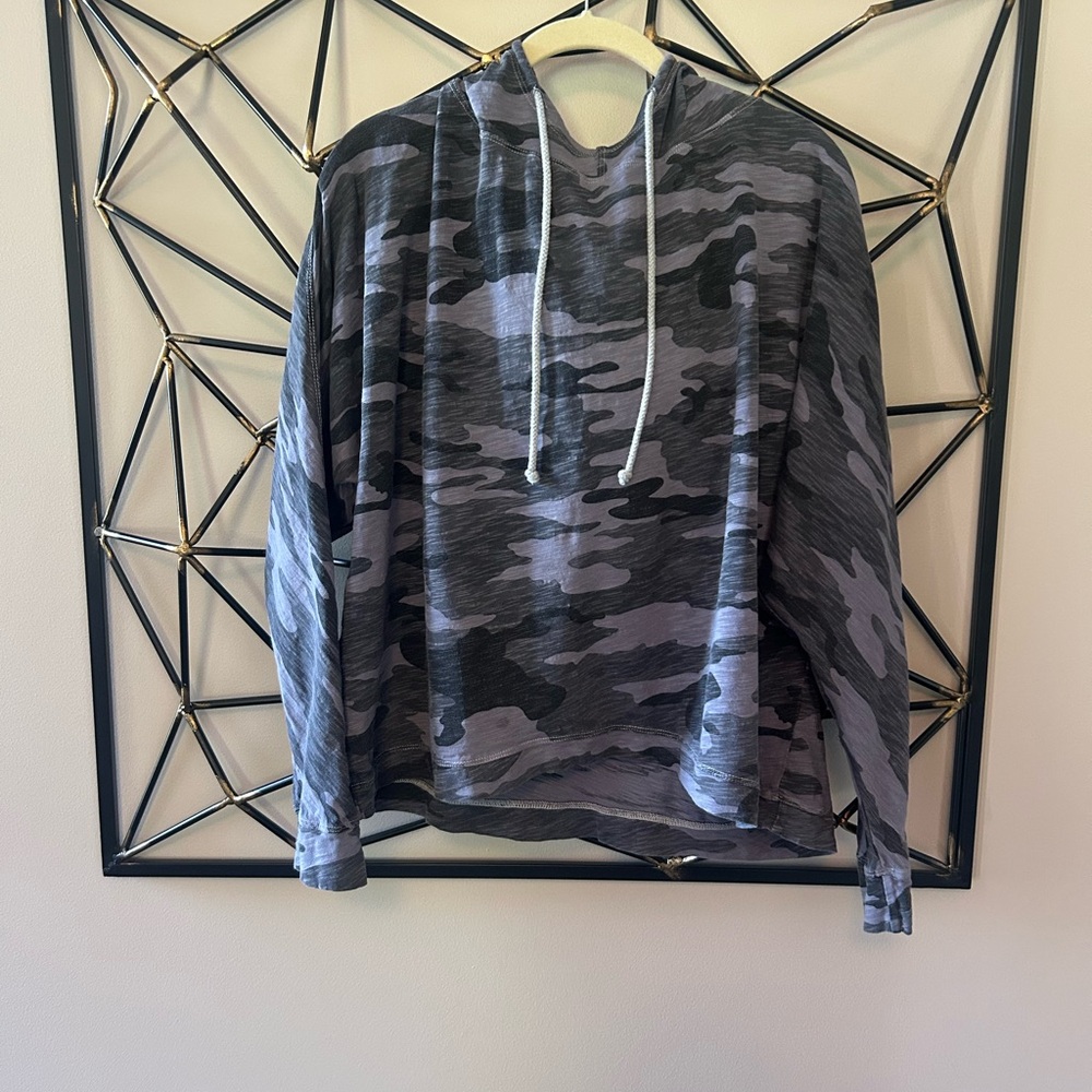 Dylan Camouflage Lightweight Hooded Sweatshirt